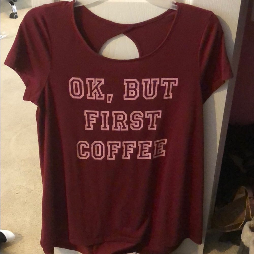 Large graphic tee